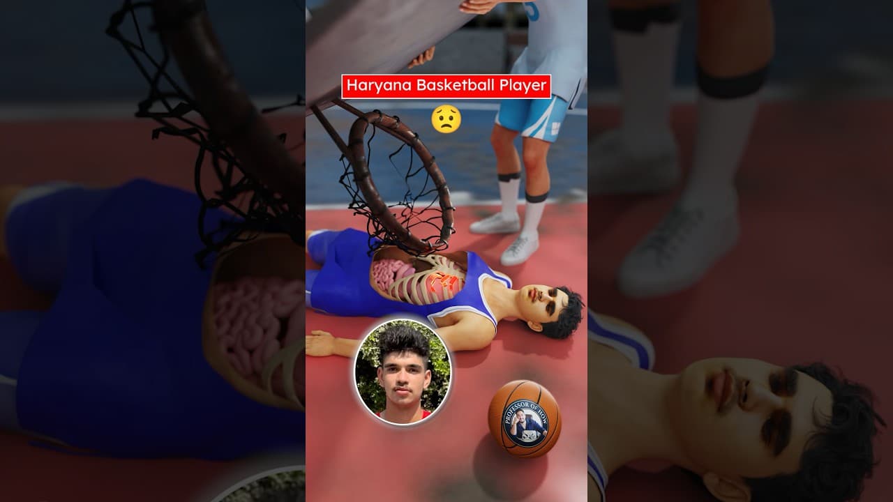 Haryana Basketball Player Accident (3D) by Professor Of How