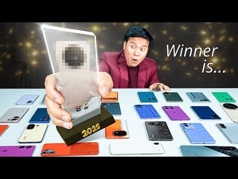 The Best Phone of 2025 Award Goes To..