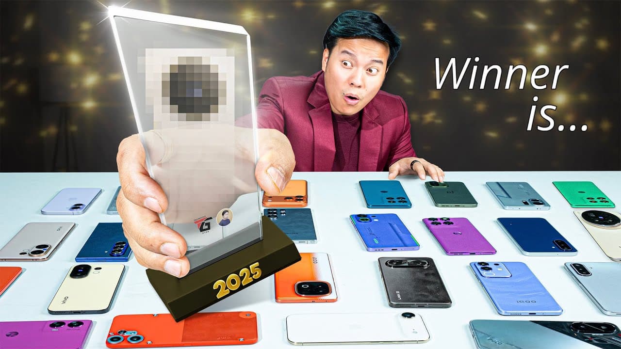 The Best Phone of 2025 Award Goes To..