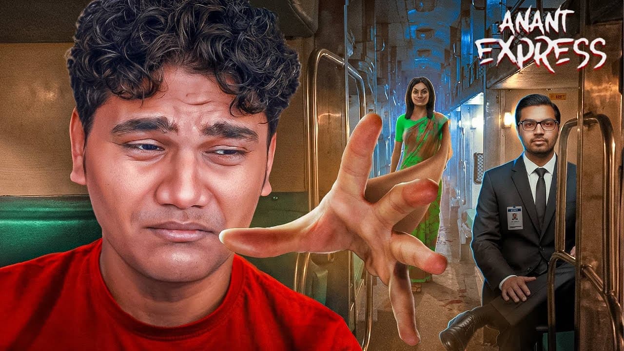 STUCK IN A LOOP ON AN INDIAN TRAIN | Annant Express