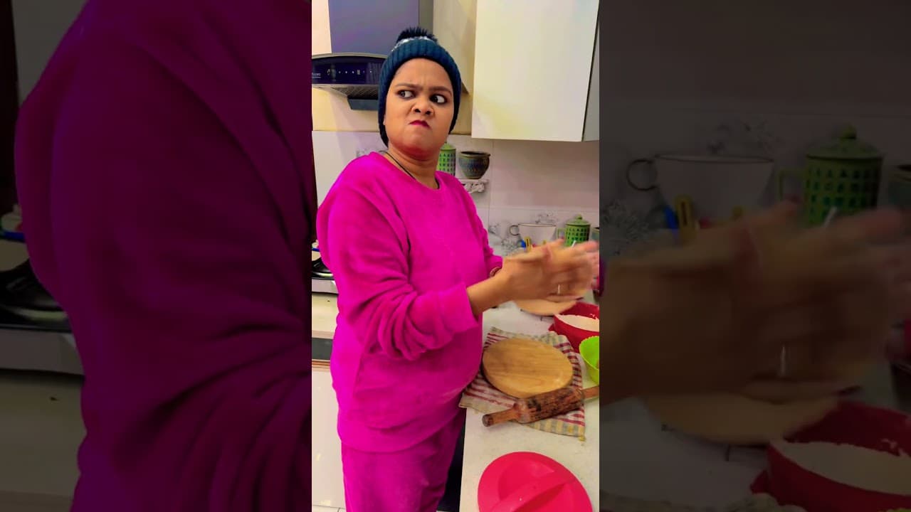 खाऊँगी खाऊँगी रोटी 🫓😡 #family #funny #trending #hrakimasti