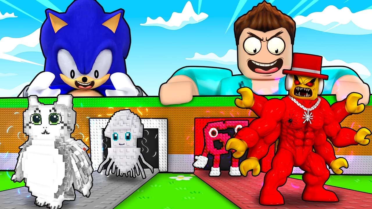 0 TO 100 TRILLION ONE COLOR ONLY CHALLENGE IN STEAL A BRAINROT !!