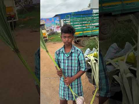 விடுமுறை நாட்களில் கார்த்திகை தீபத்தை முன்னிட்டு மாவலி விற்கும் பள்ளி சிறுவர்கள்...