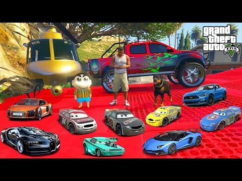 Franklin Gifting SUPER RC TOY CARS To Shinchan in GTA 5