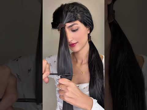 Viral cut hair #hairstyle #hairtutorial #shorts #funny
