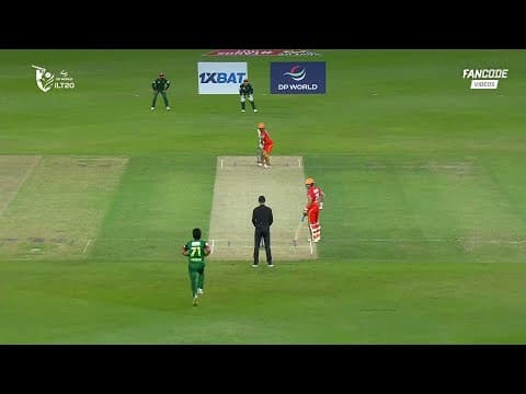 Desert Vipers vs Gulf Giants | DP World ILT20 | 2025/26 | Highlights