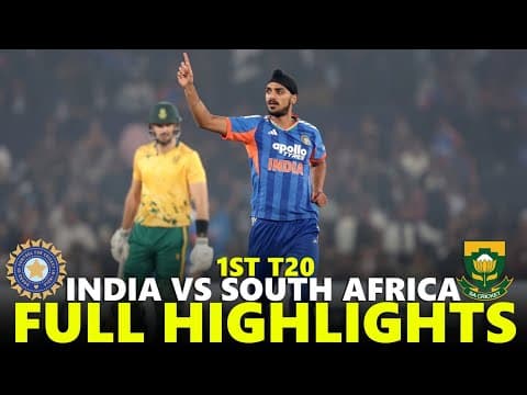 India vs South Africa Full Highlights 1st T20 | IND VS SA 2025