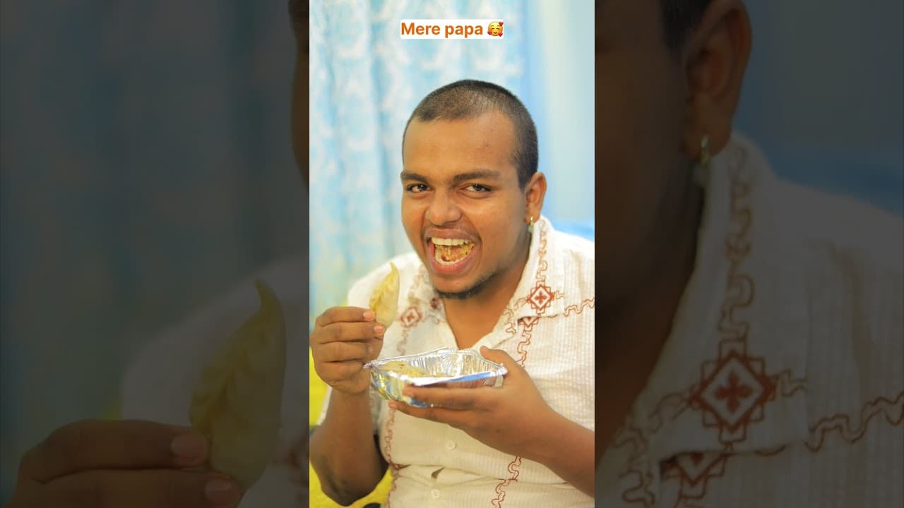 Mere papa 🥰| The most viral video by food 🔥 #ytshorts #shorts