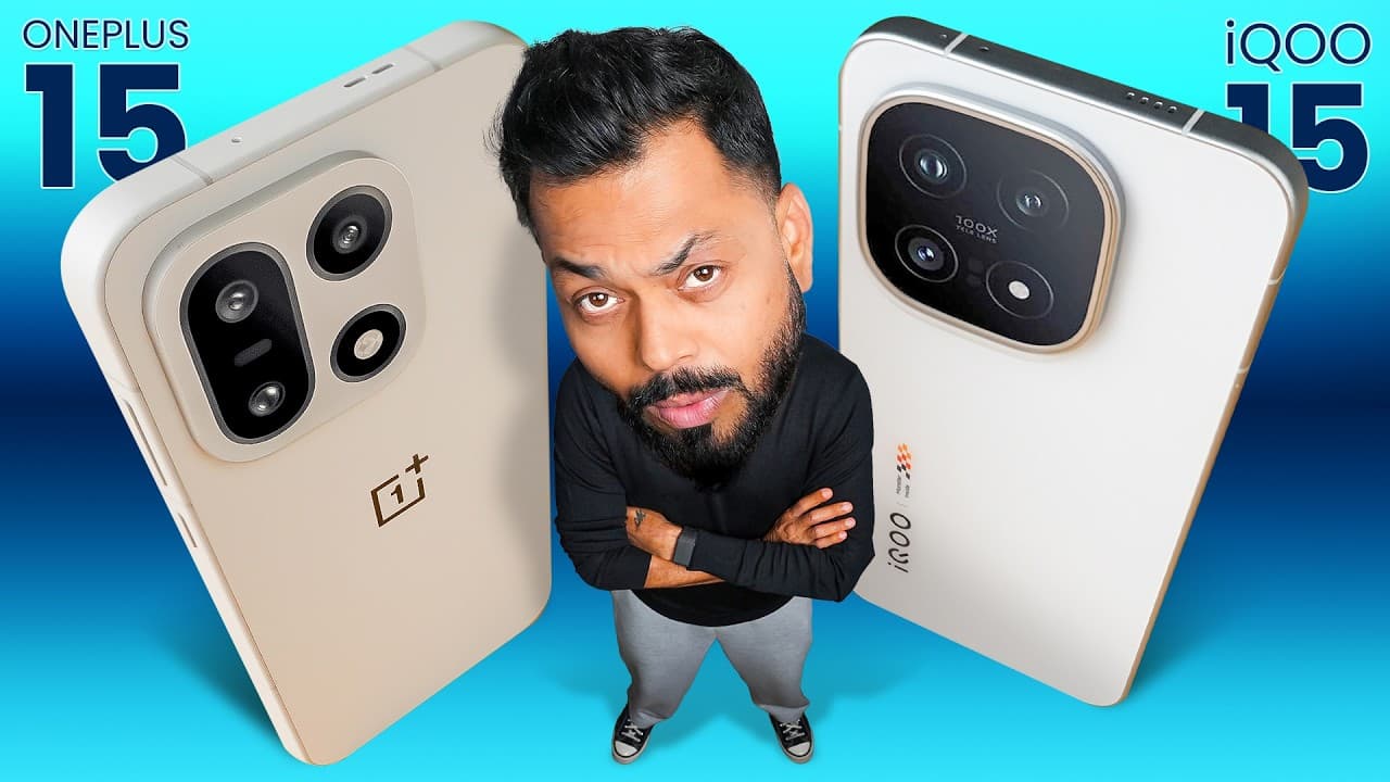 OnePlus 15 Vs iQOO 15 Detailed Comparison ⚡ Which "15" To Buy?