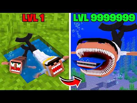 I Survived 100 Days as THE BLOOP in Minecraft