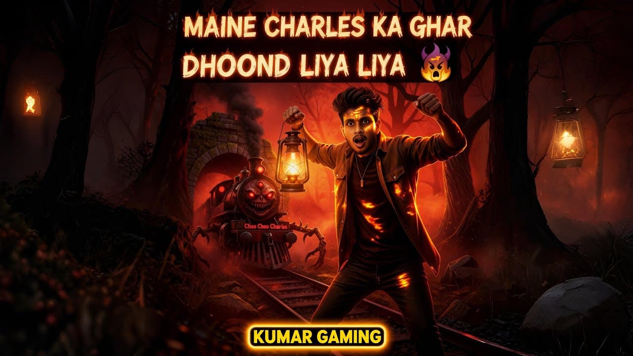 Choo Choo Charles 😈 Maine Charles Ka Ghar Dhoond Liya! | Hindi | Kumar Gaming #shortslive #live
