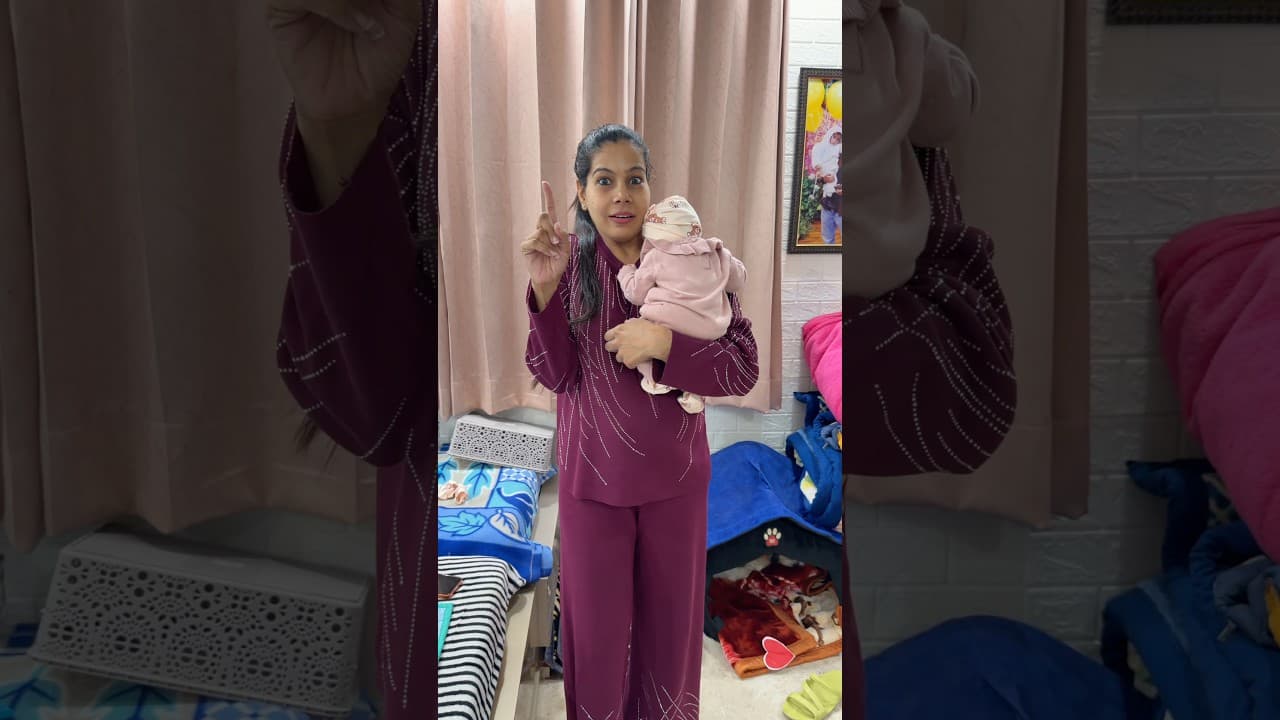 Baby Hue Pure 1 mahine ki 👶🏻#babygirl #baby #babycare #pregnancy #babyshower #postpartum