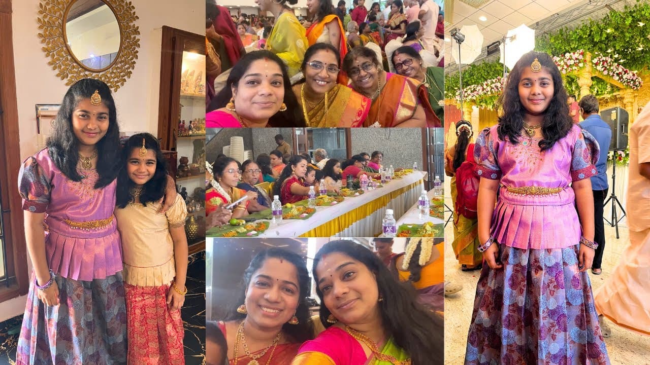 AFTER ANUSHA's Marriage, Only Now! - A Wedding & More - Zero Oil Nari Payaru Curry, Spiral Chapati