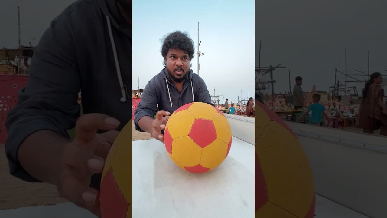 💥🤯என்ன எதுக்கு கூப்டிங்க..⁉️💢 #shorts | Besant Nagar Beach Games